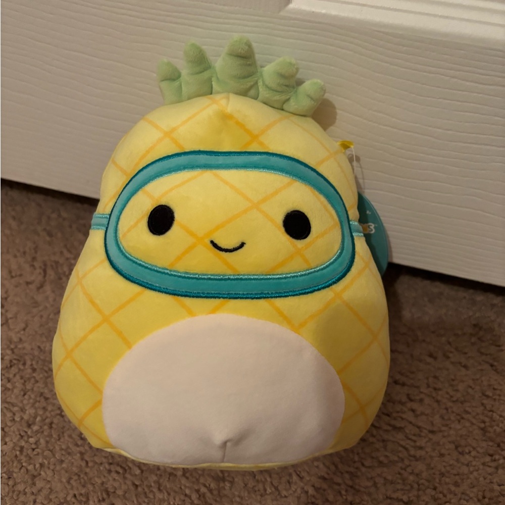 Maui the Scuba Pineapple Squishmallow 8”